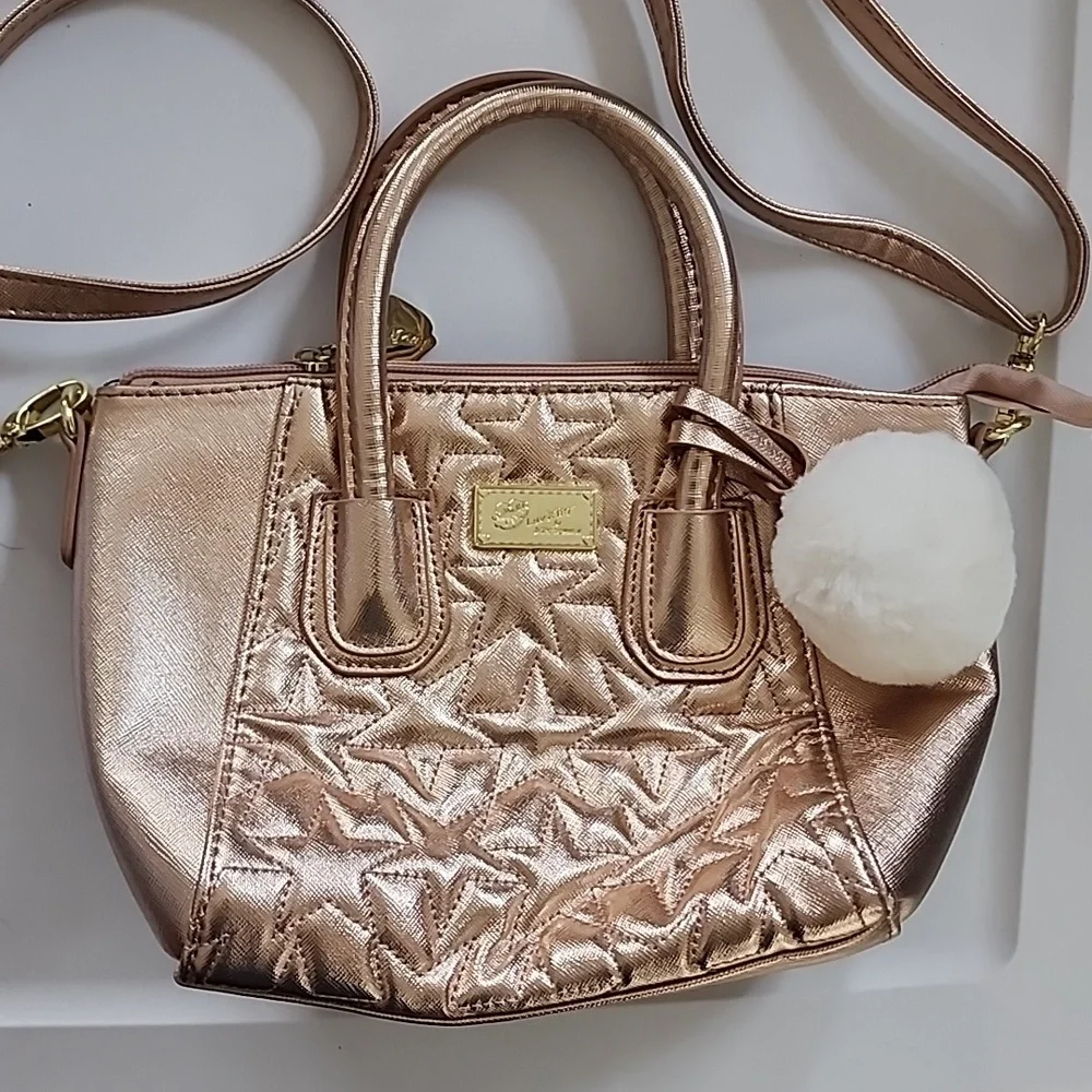 Betsey Johnson Retro Star Shimmer Bag - Picture 3 of 8